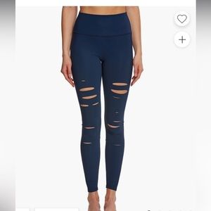 Alo Yoga Ripped Warrior High Waisted Leggings